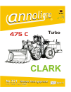 CLARK Lader/Radlader/Schaufellader Typ 475 C  Bild- Ersatzteillisten & Explosionszeichnungen - annoligno 721